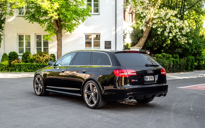 Audi RS6 cena 164000 przebieg: 112000, rok produkcji 2010 z Warszawa małe 631
